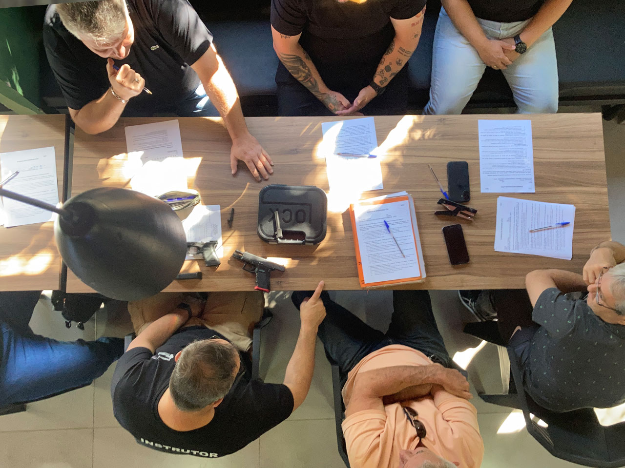 &Aacute;rea de instru&ccedil;&atilde;o 1